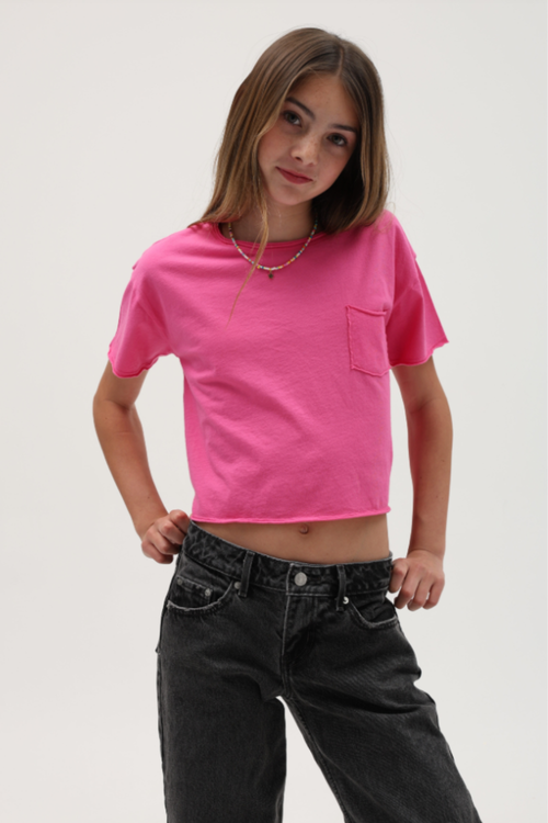 Jersey Pocket Tee by Tenly