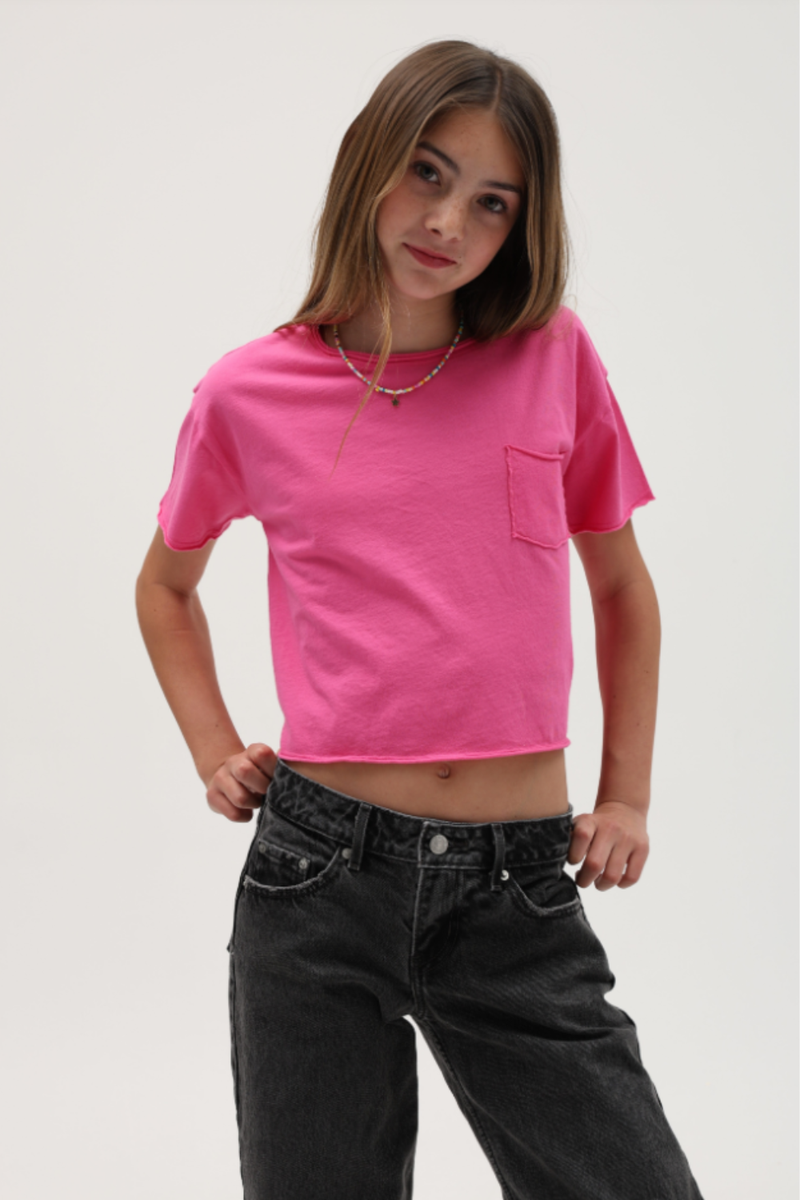 Jersey Pocket Tee by Tenly