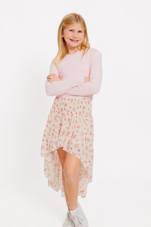 Girls Juliet Skirt in Vintage Bunches by Katie J