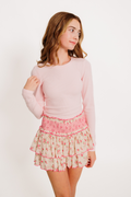 Juniors Livi Tee in Ballet Pink by Katie J