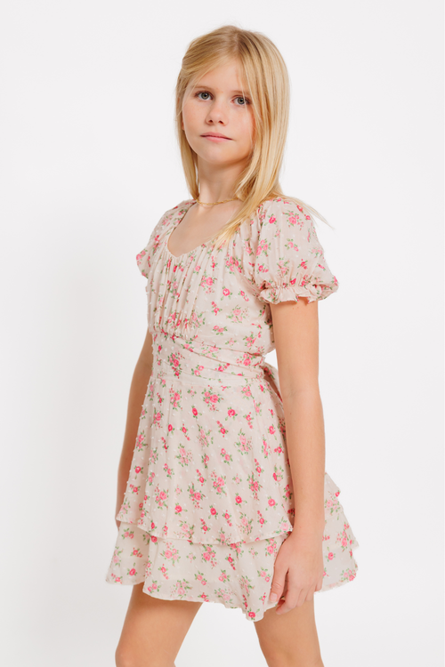 Girls Delilah Dress in Vintage Bunches by Katie J