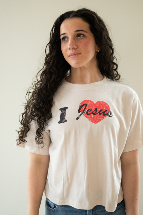 I Love Jesus Tee by Elevated Faith