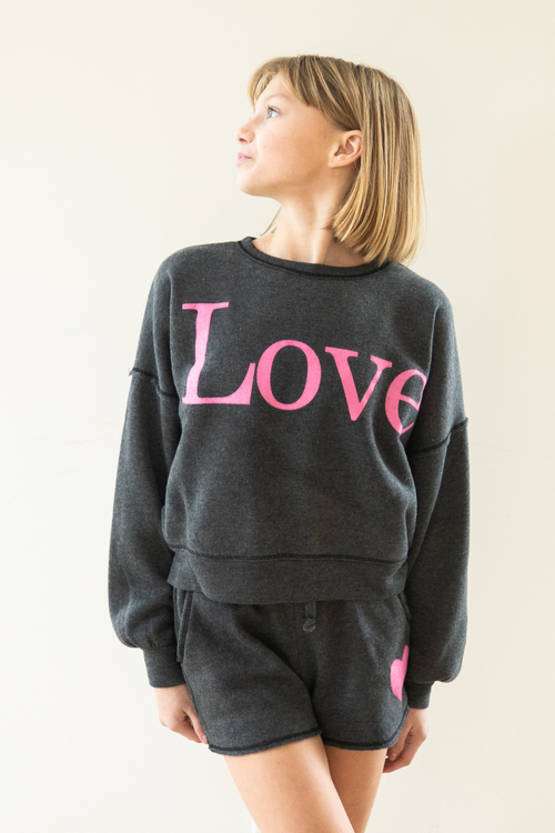 LOVE Relaxed Fit Pullover by T2Love