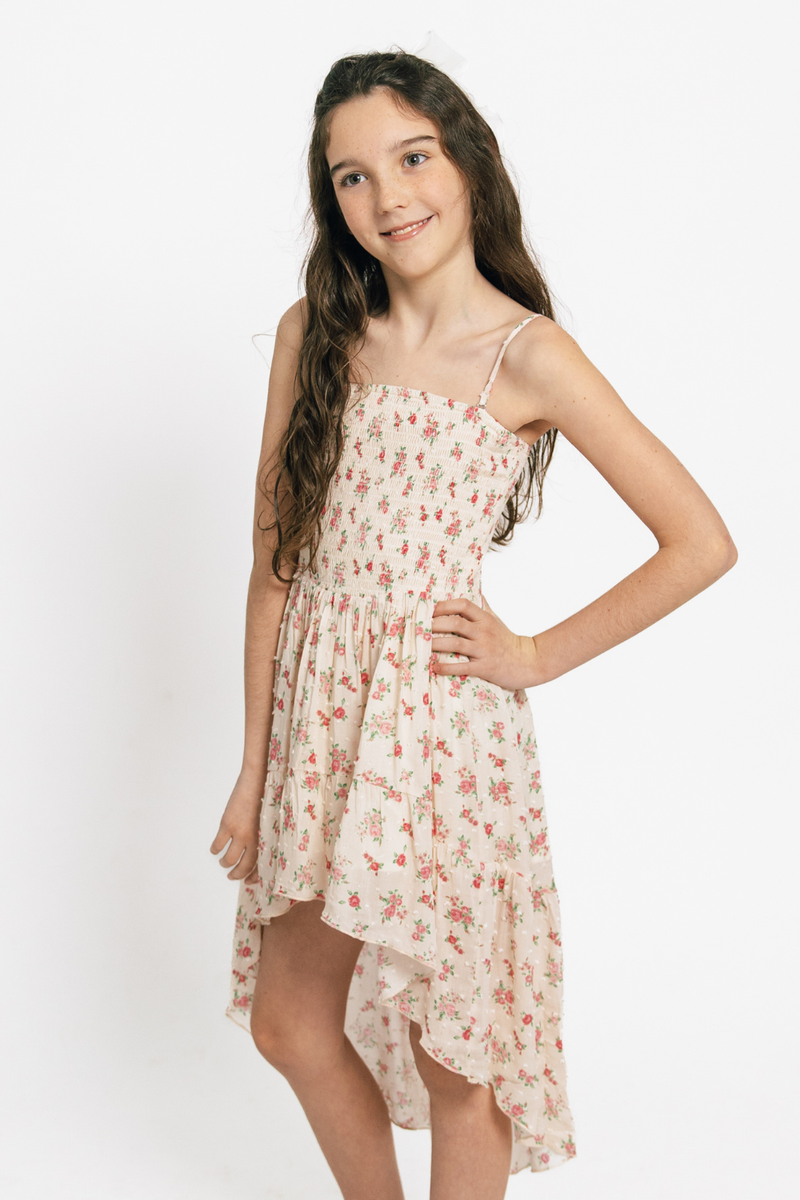 Girls Juliet Dress in Vintage Bunches by Katie J