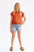 Floral Print Weekender Short by Tractr Girls
