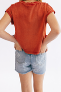 Floral Print Weekender Short by Tractr Girls