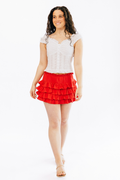 Beachside Ruffle Skort by Ocean Drive