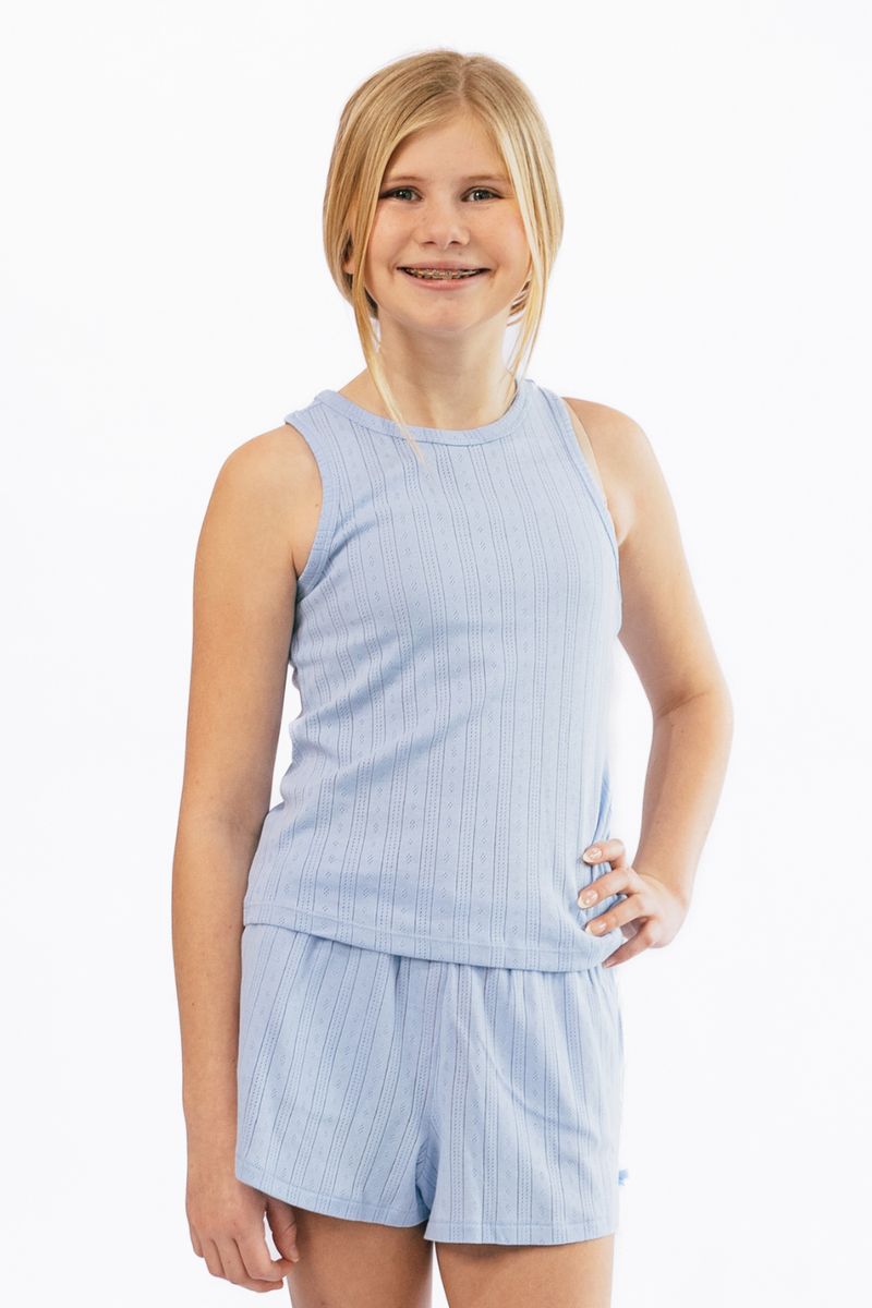 Clear Sky Tank Top by Paper Flower