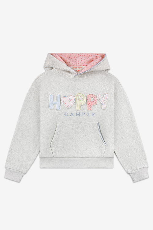 HAPPY Patchwork Hoodie by Happy Camp3r