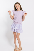 Scottie Skirt in Periwinkle by PLEAT