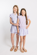Lola Dress in Periwinkle by PLEAT