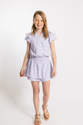 Lola Dress in Periwinkle by PLEAT