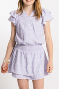 Lola Dress in Periwinkle by PLEAT