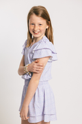 Lola Dress in Periwinkle by PLEAT