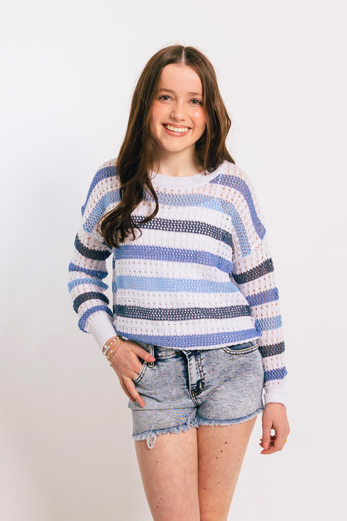 Boardwalk Stripe Top by Molly Bracken
