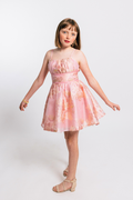 Marilyn Ruched Front Tulle Dress by Miss Behave