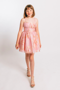 Marilyn Ruched Front Tulle Dress by Miss Behave
