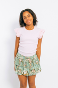Kloe Flutter Sleeve Top