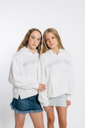 Katie J NYC Juniors Hamptons Patchwork Hoodie