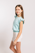 Alden Denim Skort by PLEAT