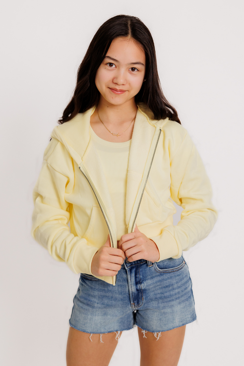Lorie Mid Rise Denim Short
