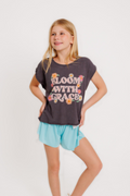 Bloom With Grace Graphic Tee By Sweet Soul