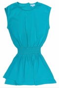 The Josie Dress in Aquamarine by PLEAT