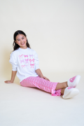 Pretty in Pink Bows Sweatshirt Tween