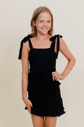 The Meghan Dress in Black by Miss Behave