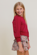 Sally Skirt in Jewel Floral by PLEAT