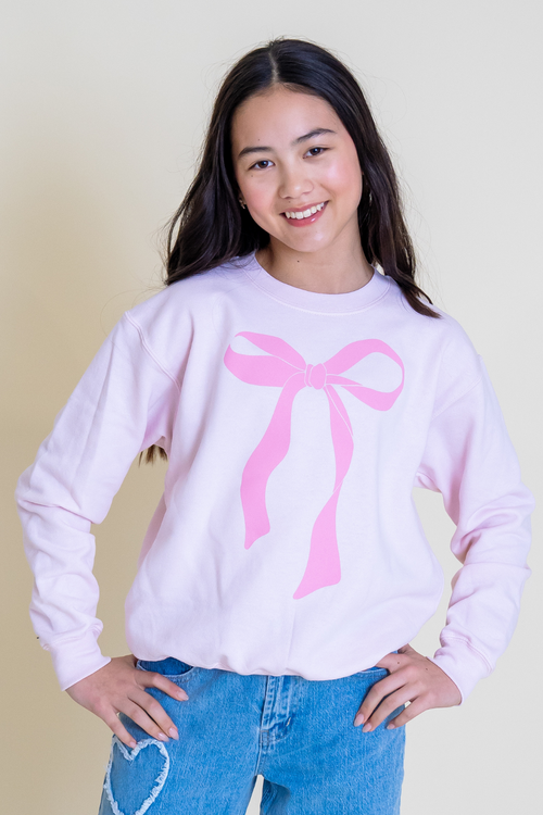 Bows Forever Sweatshirt Tween