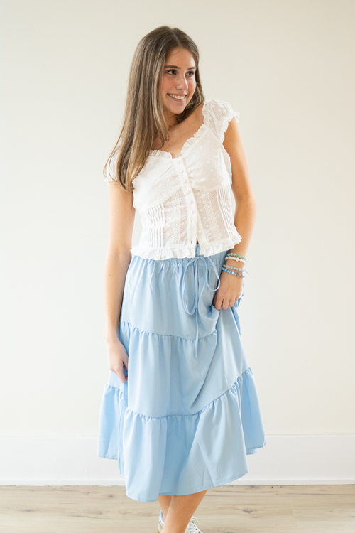 Daphne Floral Maxi Skirt