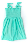 Terry Girls Smocked Tank Dress