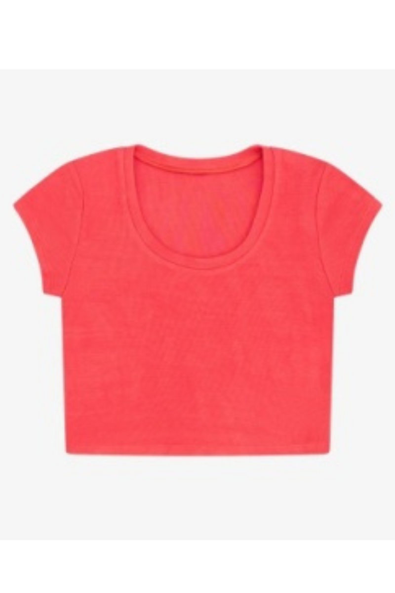 Short Sleeve Scoop Neck by TENLY