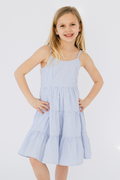 Libby Stripe Tiered Dress