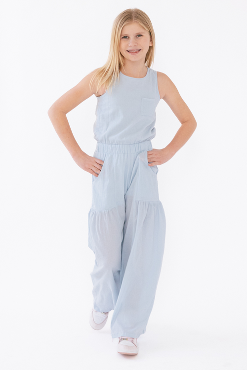 Gabi Gauze Jumpsuit by Tenly