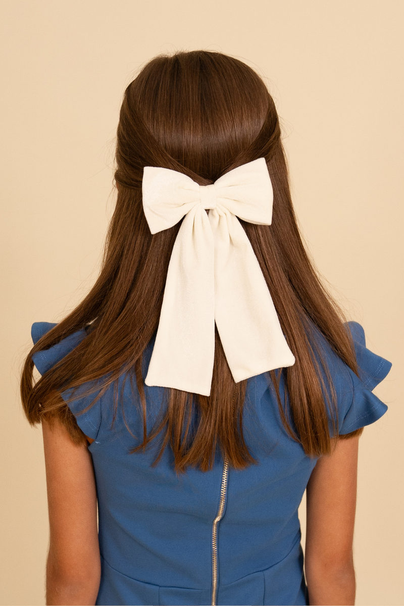 Dakota Velvet Bow Barrette