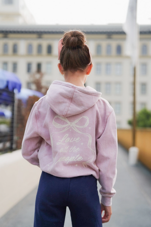 Tween "Love All The People" Hoodie