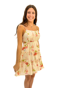Carolina Floral Tie Back Dress