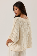 Short Sleeve Knit Sweater Top