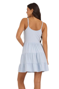 Ocean Drive Rib Knit Twist Front Mini Dress