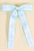 Lovely Layered Hair Bow in Something Blue