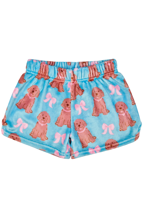 Pretty Pups Plush Shorts by iScream