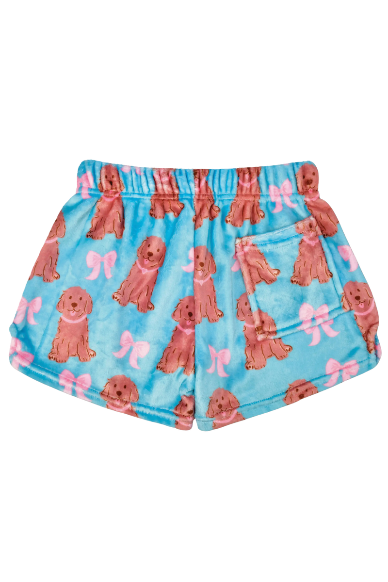 Pretty Pups Plush Shorts by iScream