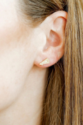 Cheer Screwback Stud Earrings by Linny Co