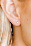 3mm Payton Pearl Screwback Earring by Linny Co