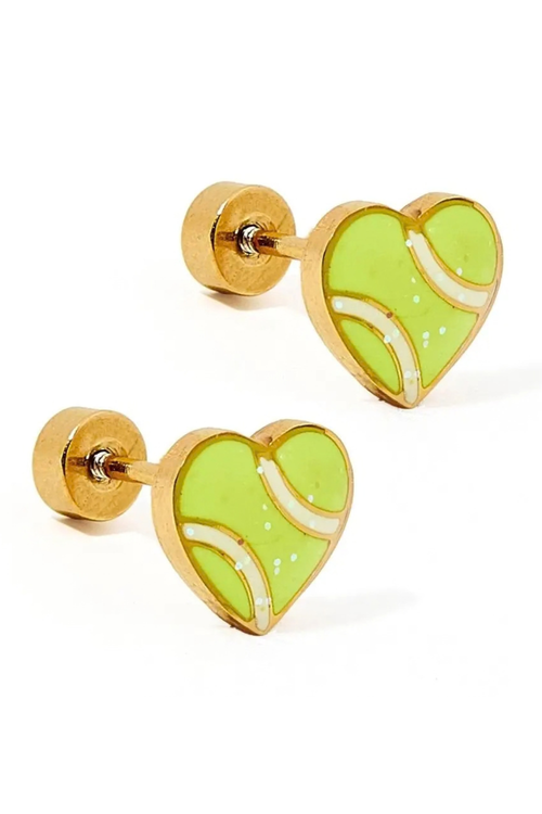 Tennis Screwback Earring by Linny Co
