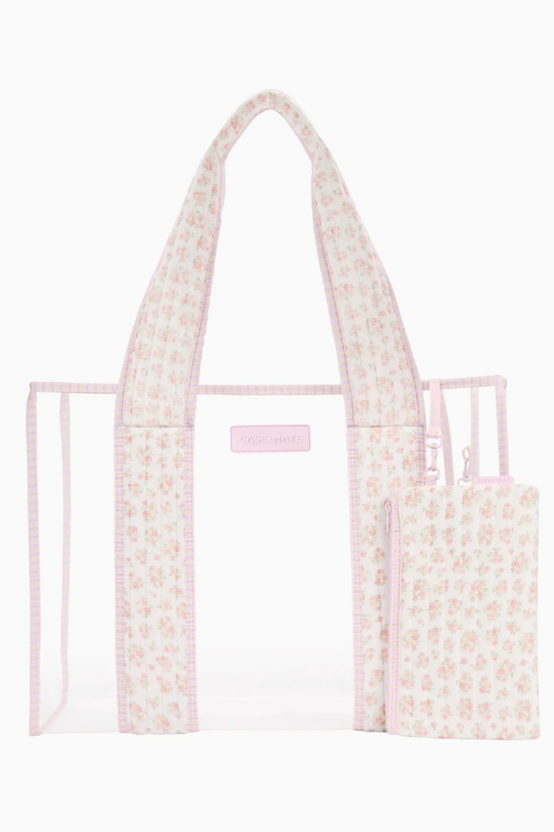 Case-Mate Quilted Ditsy Floral Jelly Tote Bag