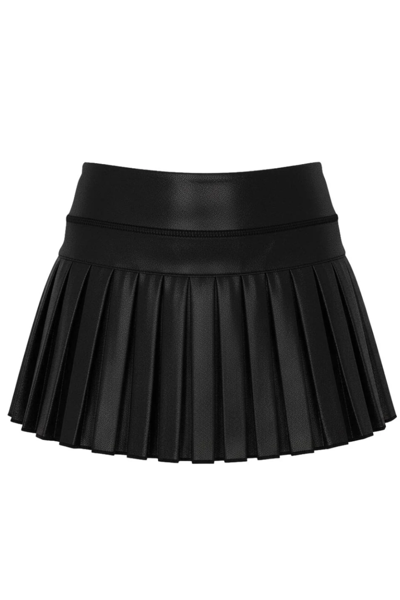Shimmer Pleated Skort