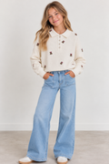 Ella Bear Polo Sweatshirt by Vintage Havana